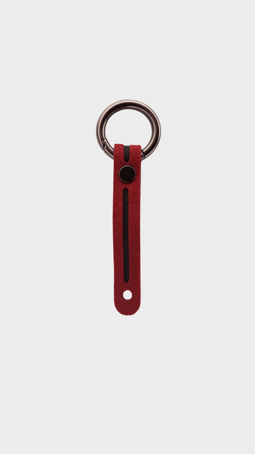 Alcantara key ring