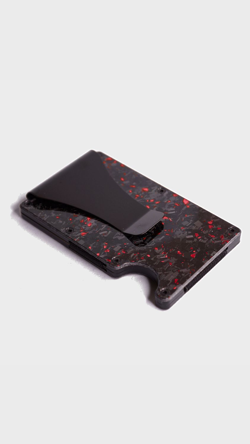 Forged carbon wallet