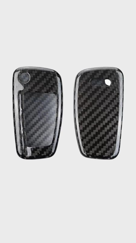 Car key cover Audi Carbon fiber TT A1 A3 Q3