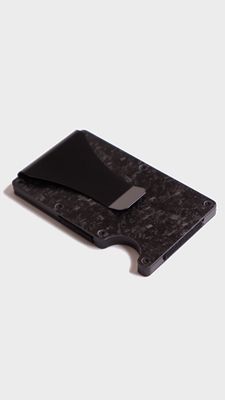 Forged carbon wallet