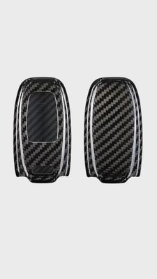 Car key cover case key fob Audi Carbon fiber A4L A5 A6 A7 S5 R8