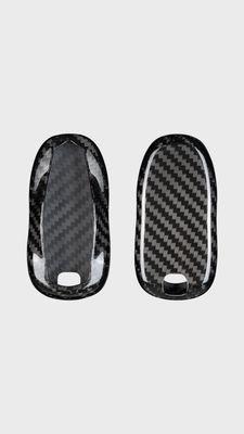 Tesla key car cover key fob carbon fiber Model 3 Y