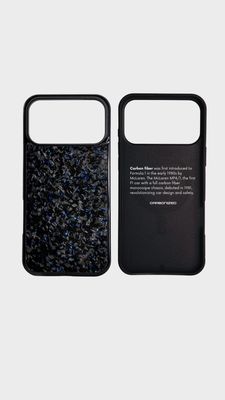 Forged Carbon Phone Case iPhone BLUE