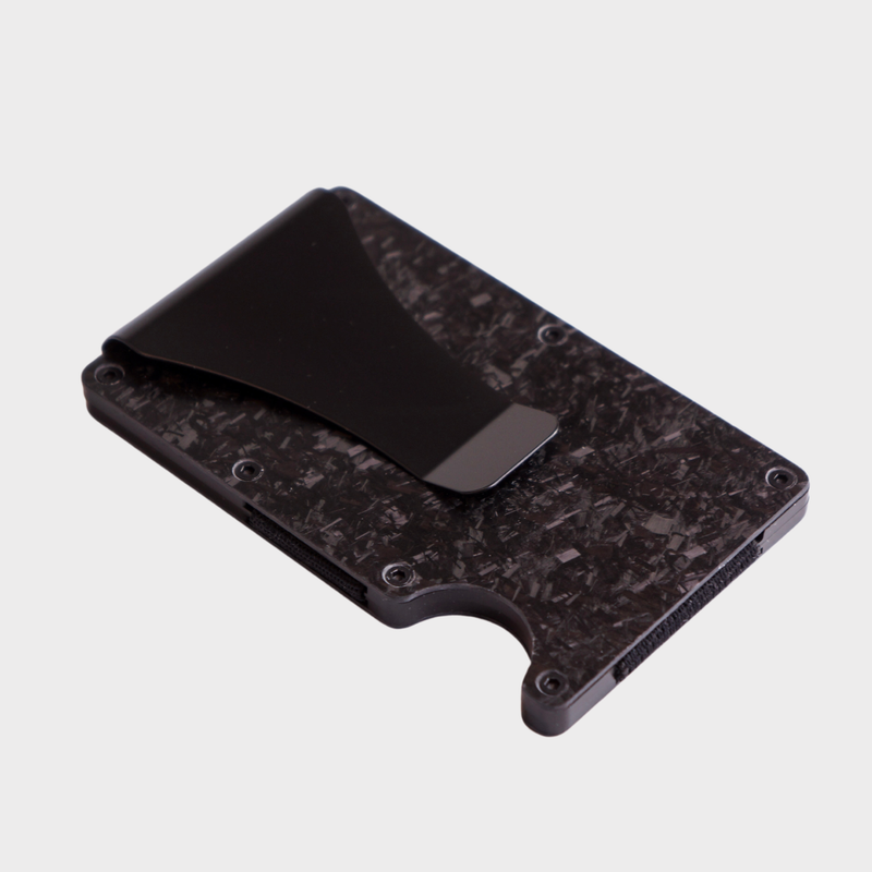 Forged carbon wallet