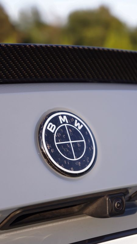 BMW emblem cover