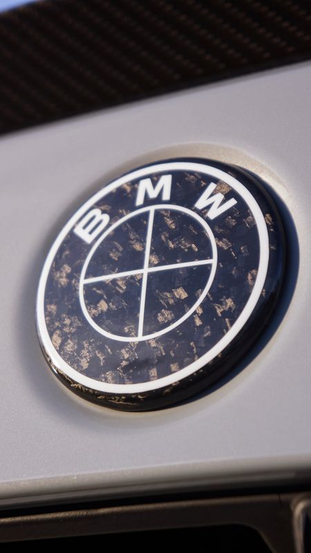 BMW emblem cover