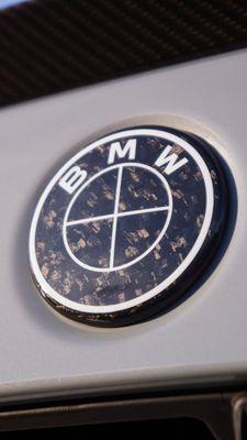 BMW emblem cover