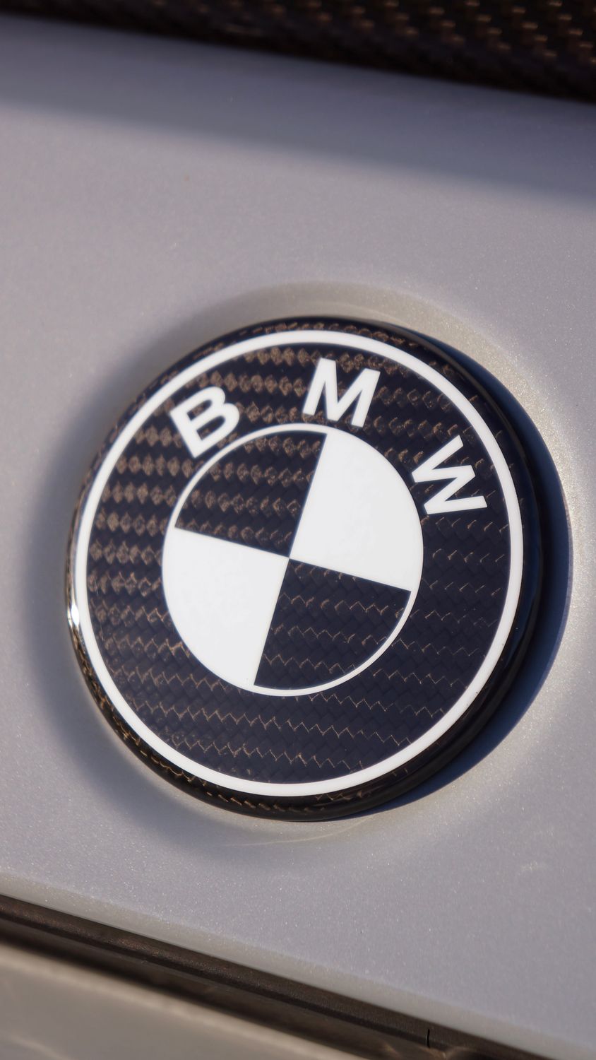 BMW emblem cover
