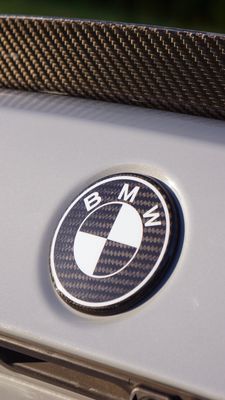 BMW emblem cover