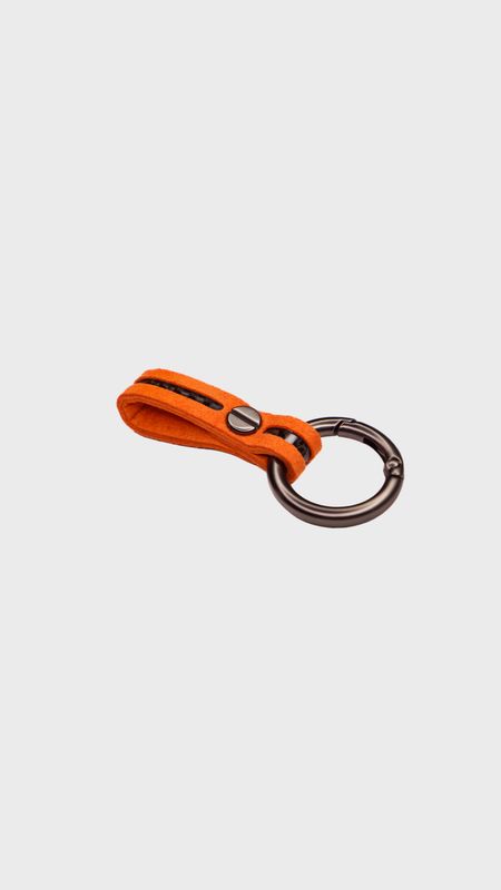 Carbon x Alcantara key ring