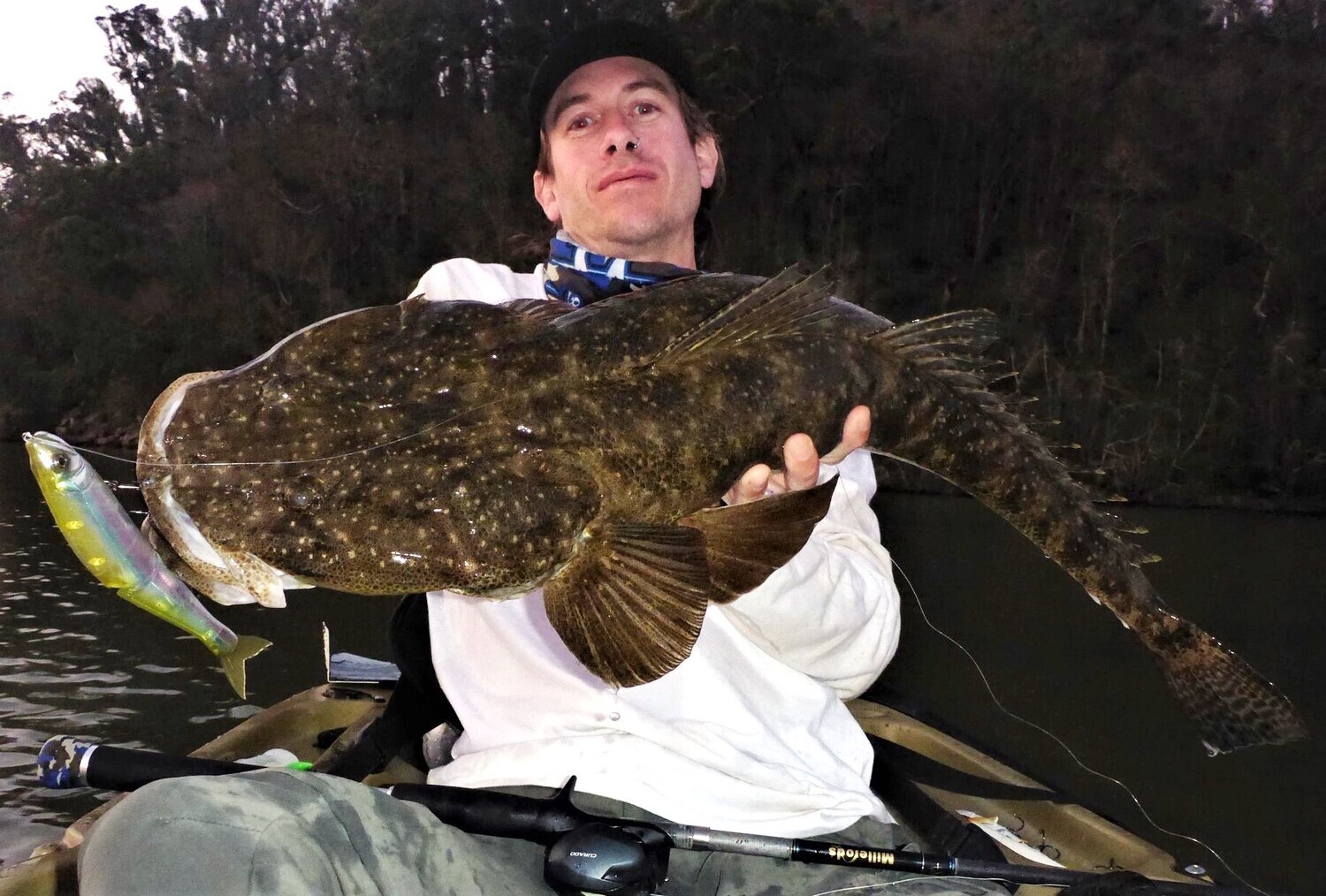 SwimFreaK AU 7&#39;8&quot; 2pc casting - COD and ESTUARY SWIMBAIT ROD!