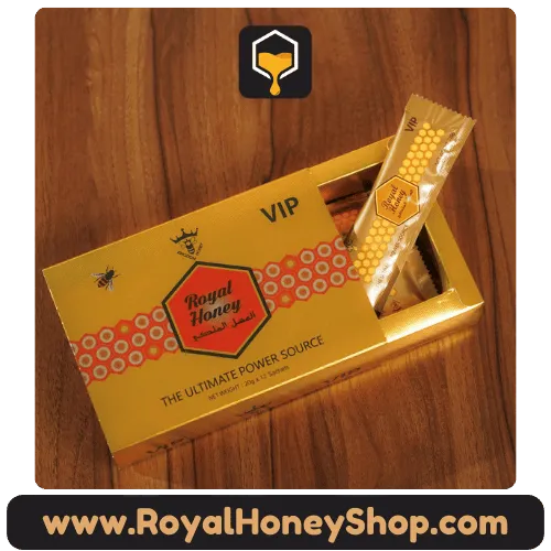 Royal Hone VIP 20 Sachets X 12g - Remède Homéopathique Naturel Au Miel