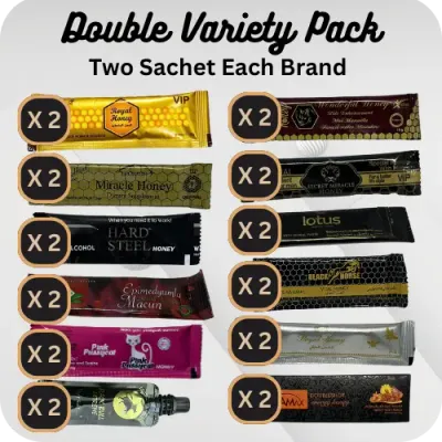 Variety Double Pack (Two Sachet Each)