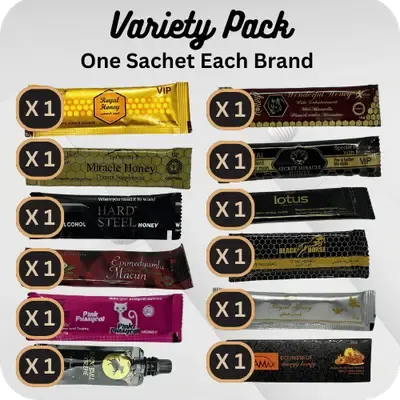 Variety Pack (One Sachet Each)