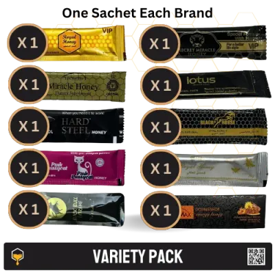 Variety Pack (One Sachet Each)