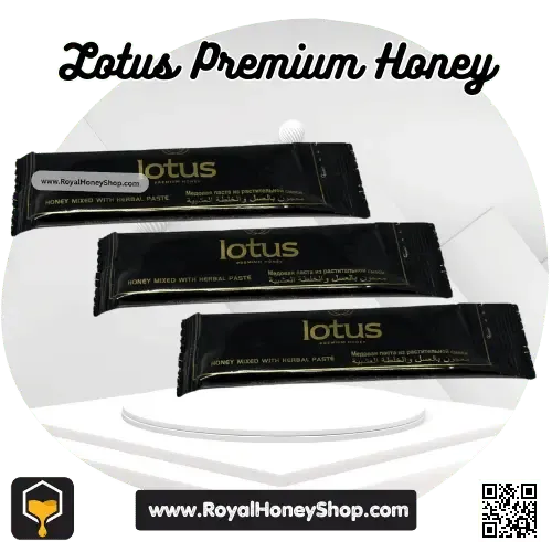 Lotus Premium Honey 3 sachets – Herbal energy honey for men’s libido and sexual confidence