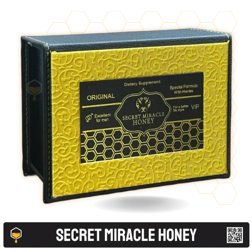 Secret Miracle Honey 12 sachets – Fast-acting male enhancement honey for stamina and sexual performance