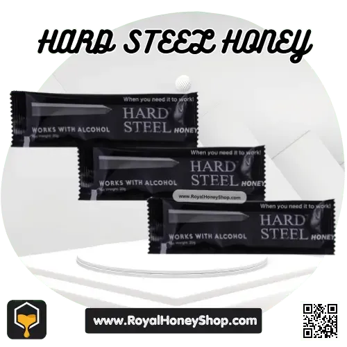Hard Steel Honey 3 sachets – Fast-acting sexual performance honey for men’s stamina and vitality