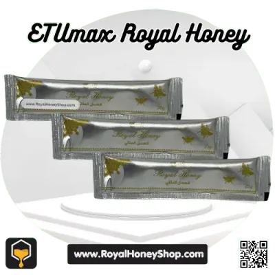 Etumax Royal Honey 3 sachets – Sample royal honey pack for men’s energy, libido, and performance