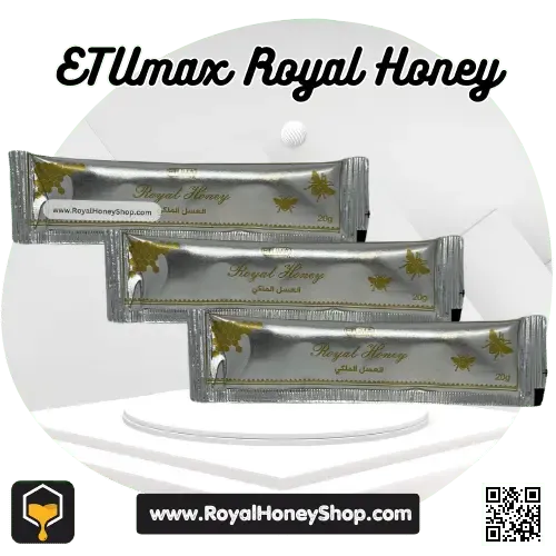 Etumax Royal Honey 3 sachets – Sample royal honey pack for men’s energy, libido, and performance