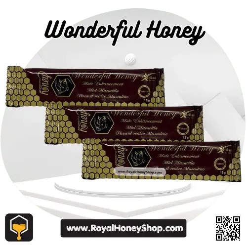 Wonderful Honey (3 Sachets) Wonderful Honey 3 sachets – Trial enhancement honey for stamina, erection, and vitality