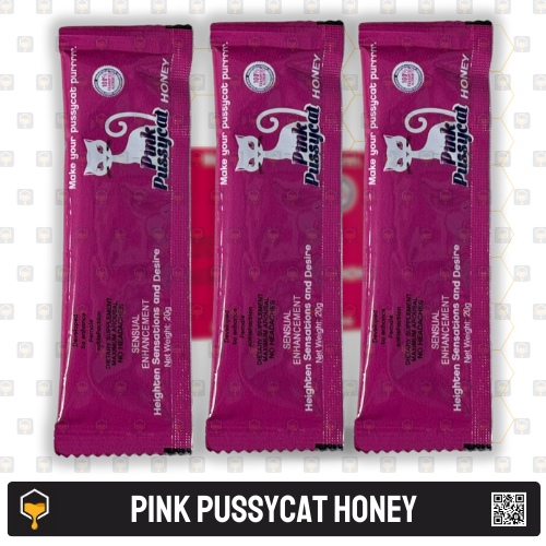 Pink Pussycat Honey (3 Packets)