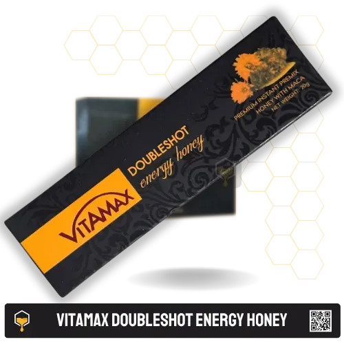 Vitamax Doubleshot Honey 1 sachet – Energy and performance booster honey for men