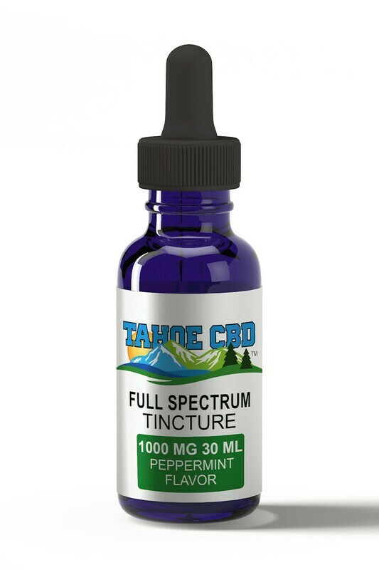 Tahoe CBD Full Spectrum Tincture 1000mg 30ml