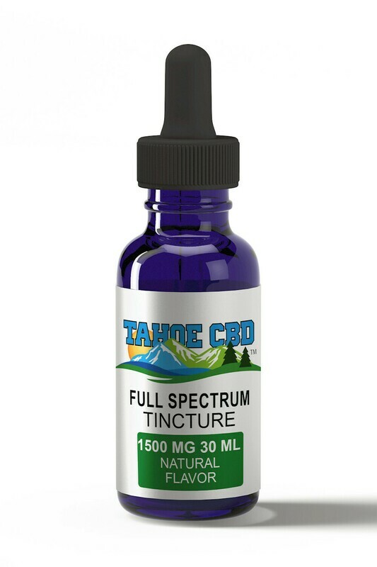 Tahoe CBD Full Spectrum Tincture 1500mg 30ml