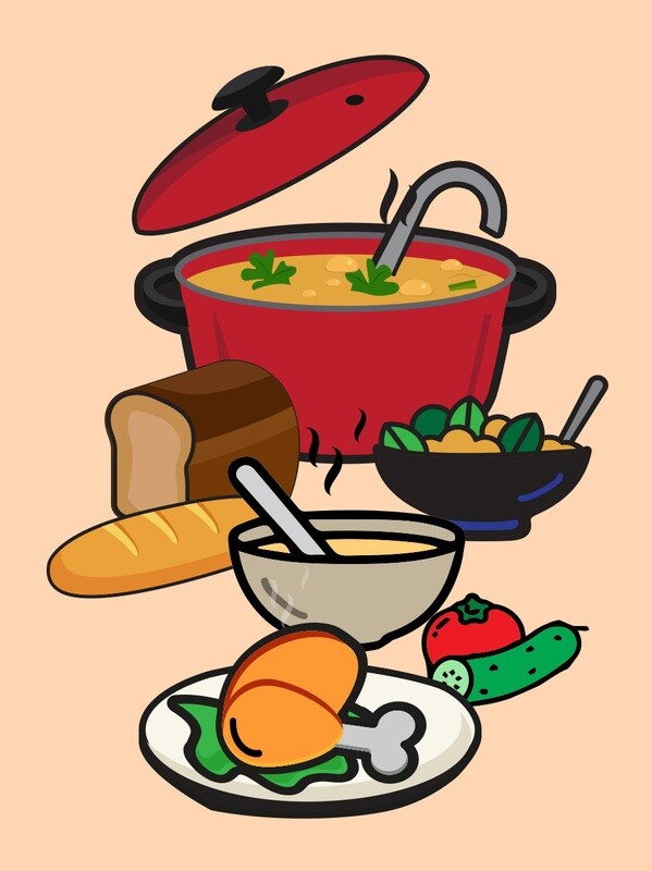 Hot Kosher Meal to Feed the Needy at Masbia Soup Kitchen Network