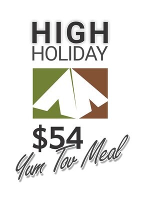 Sponsor $54 This High Holiday Season For a Yum Tov Meal