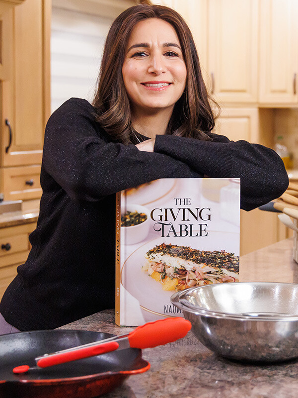 1,800 Meals to Feed the Needy at Masbia and Receive A Cooking Lesson From Naomi Ross AND an AUTOGRAPHED Copy of Her Book &quot;The Giving Table&quot;