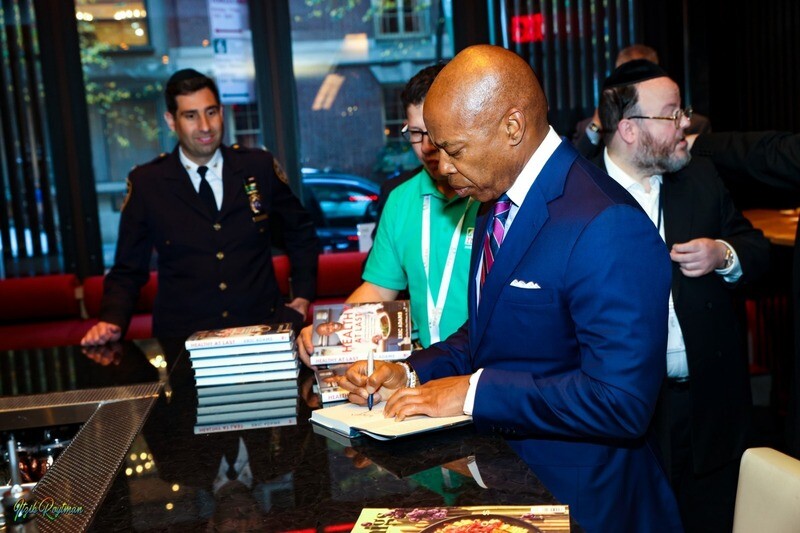 180 Hot Meals to Feed the Hungry at Masbia and Receive an AUTOGRAPHED Copy of the Cookbook &quot;Healthy At Last,&quot; by Mayor Eric Adams