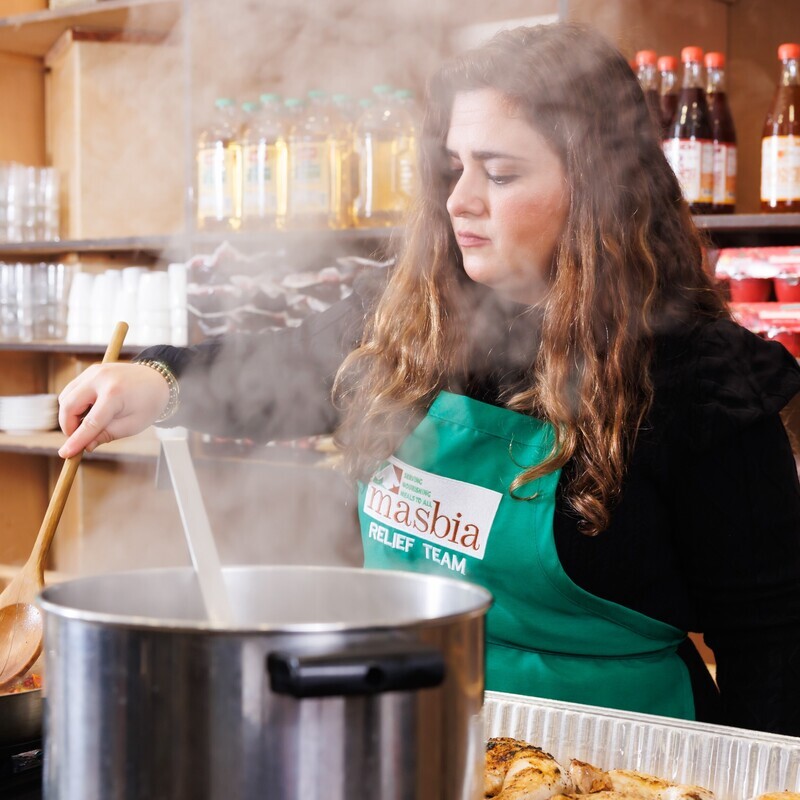 1,000 Meals At Masbia and Receive A Cooking Demo From Chanie Apfelbaum