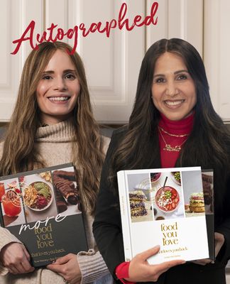 10 Food Packages For The Needy At Masbia And YOU Get The 2 AUTOGRAPHED &#39;[More] Food You Love&#39; Cookbooks by Rorie Weisberg &amp; Sara Goldstein