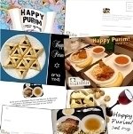 Purim Cards - Proceeds go to feed the needy at Masbia
