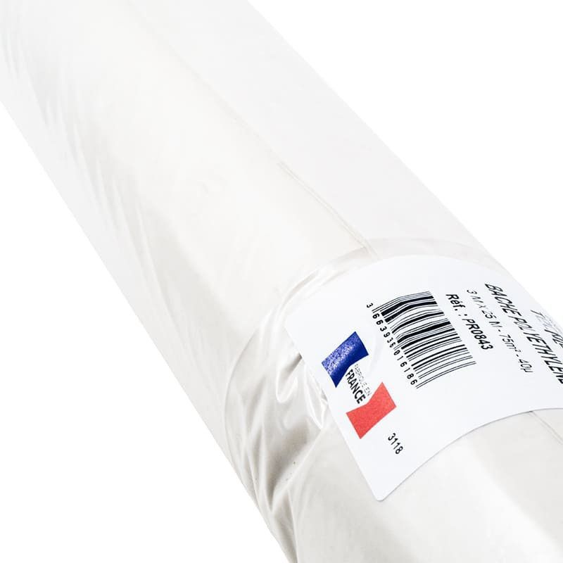 Bâche de protection 80 micron
