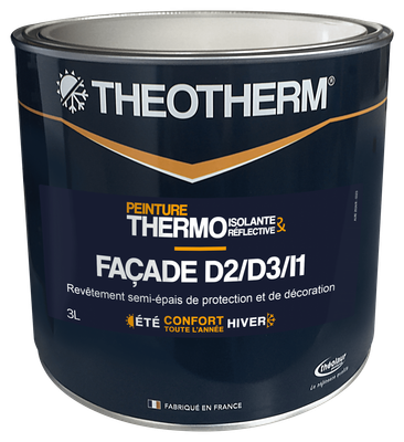 Pot de peinture theotherm façade D2/D3/I1