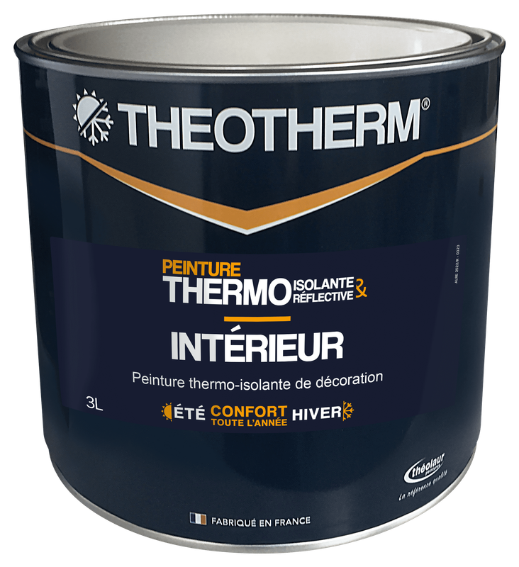 Pot de peinture intérieur thermo-réfléchissante
