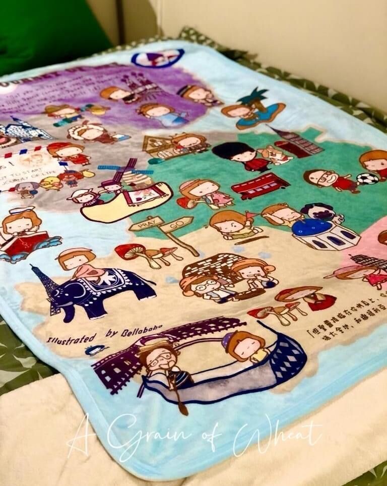 Bellababa原創人物角色設計法蘭絨被
