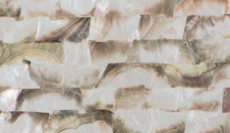 Flexible Mother of Pearl Sheet Dark Strip L240mm x W140mm HMF022
