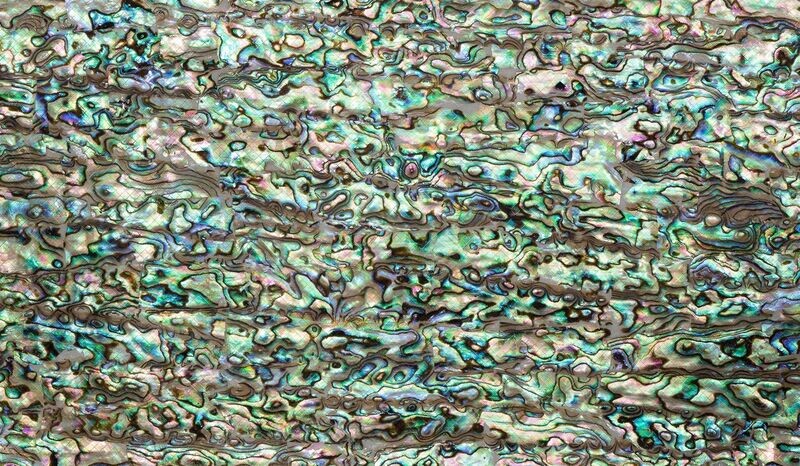 Flexible Abalone Sheet Natural L240mm x W140mm HMF012