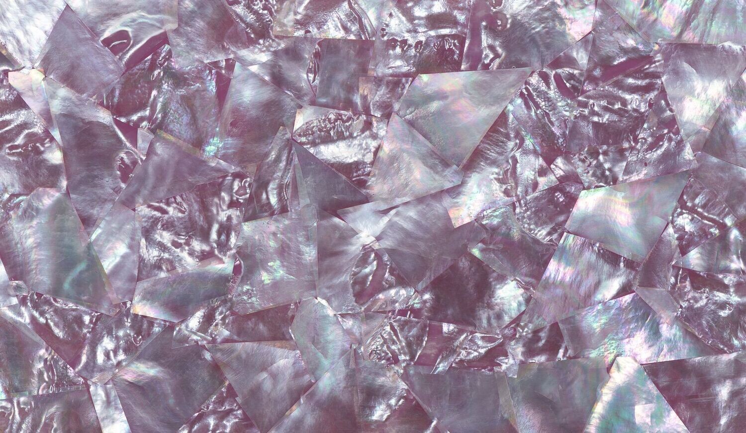 Mother of Pearl Real Shell Sheet Lilac Irregular L240mm x W140mm x D0.35mm HM037