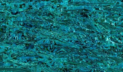 Flexible Abalone Real Shell Sheet Blue  L240mm x W140mm x D0.35mm HMF013