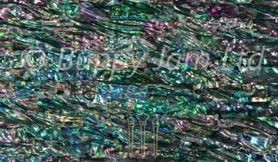 Abalone Real Shell Sheet Rainbow   L240mm x W140mm x D0.22mm HM003