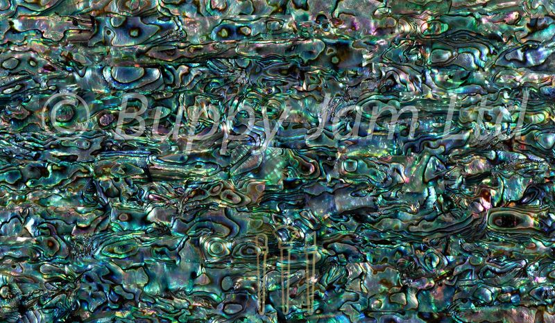Abalone Sheet Black Lacquered  L240mm x W140mm HM010