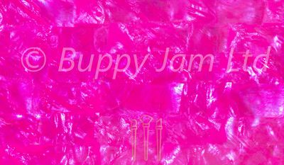 Mother of Pearl Sheet Pink L240mm x W140mm HM019