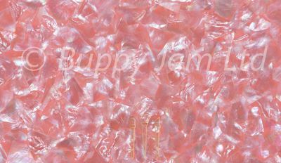 Mother of Pearl Sheet Pink Irregular L240mm x W140mm x D0.35mm HM025