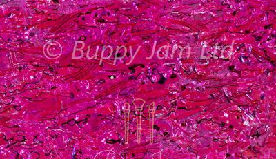 Flexible Abalone Sheet Pink  L240mm x W 140mm x D0.35mm HMF026