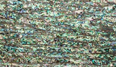 Flexible Abalone Sheet Natural L240mm x W140mm HMF012 Flexible Abalone Sheet Natural L240mm x W140mm HMF012